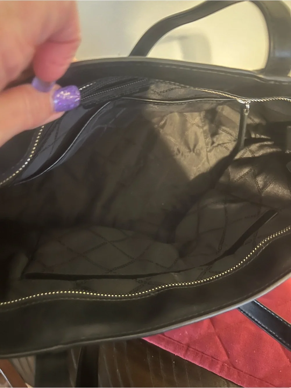 Michael Kors Black Signature Logo Tote